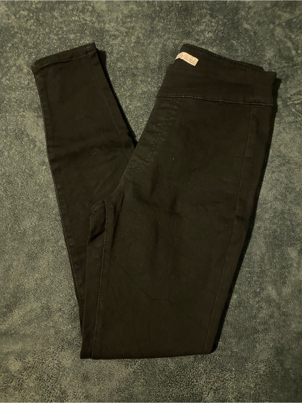 SO Black Skinny Ponte Leggings